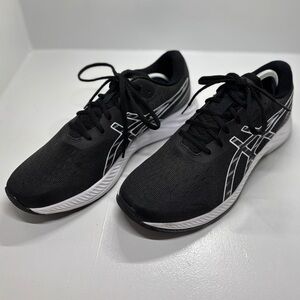 ASICS Gel-Excite 9 Men’s Running Shoes Black White Size 11.5